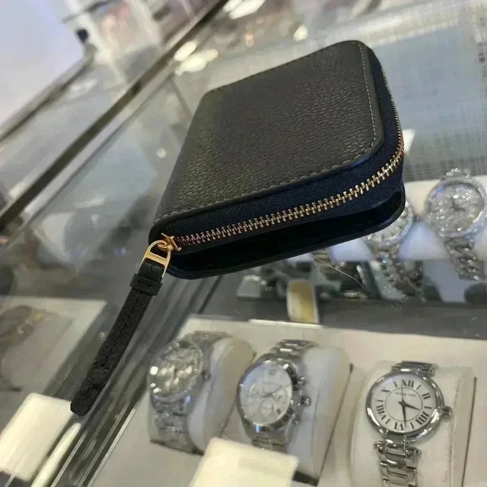 Tory Burch 146463 Thea Bifold Leather Wallet in Black ** GIFT PACKING** - Picture 9 of 13